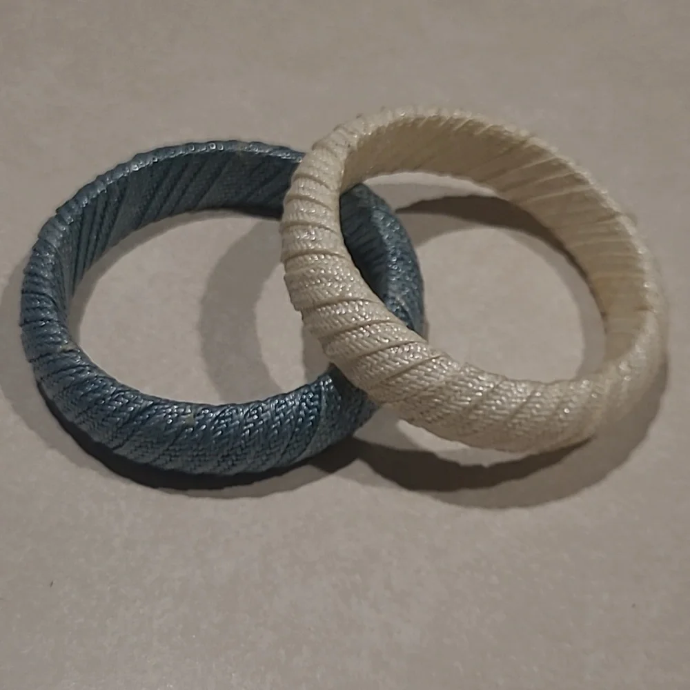 VINTAGE Wrapped Bangles - Picture 2 of 4